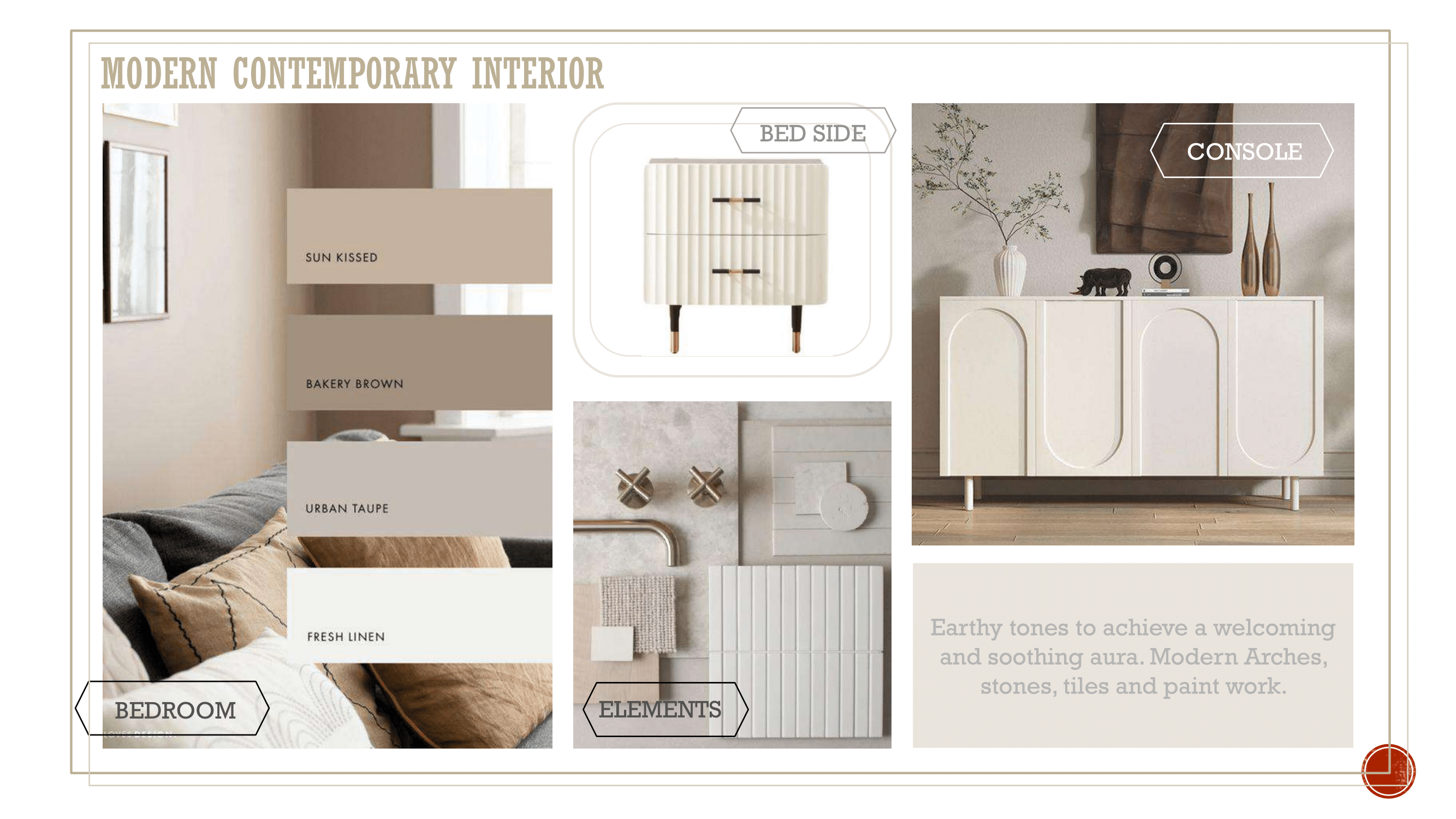 Modern Contemporary Interior Moodboard - Modern Contemporary Moodboard 01