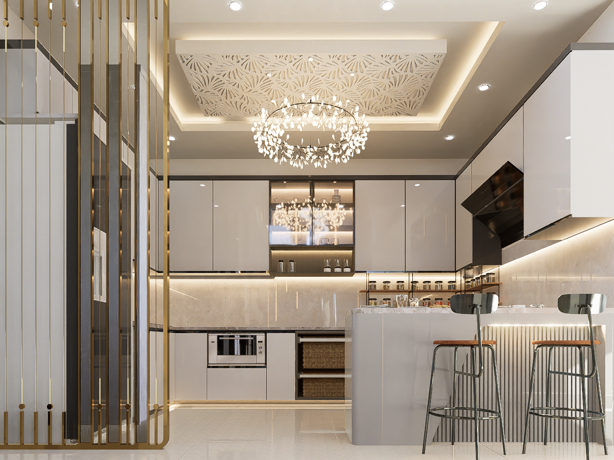 Mr. Tushar Residence - Kitchen Main